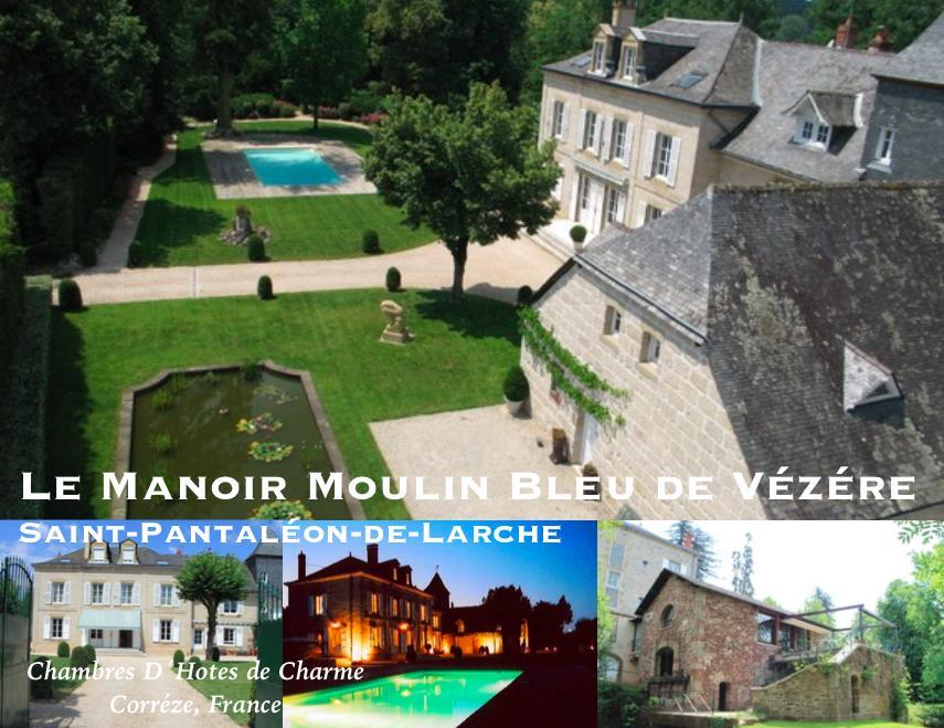 ホテル French Correze Moulin Bleu Saint-Pantaléon-de-Larche 部屋 写真
